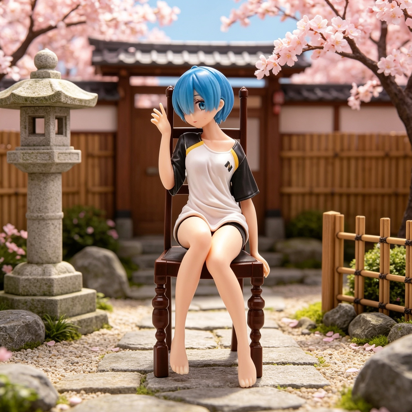 Home Cinema Chairs - レムフィギュア – Re:ゼロから始める異世界生活 カジュアルホームウェアVer. 椅子に座る状態 PVC製コレクタブルスタチュー