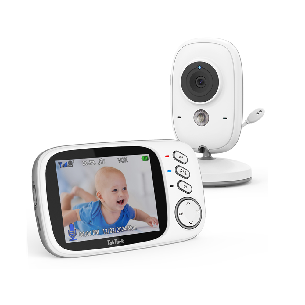 TakTark 3.2 インチ ワイヤレス ビデオ ベビーモ - Home Cinema Wireless のレビューと価格