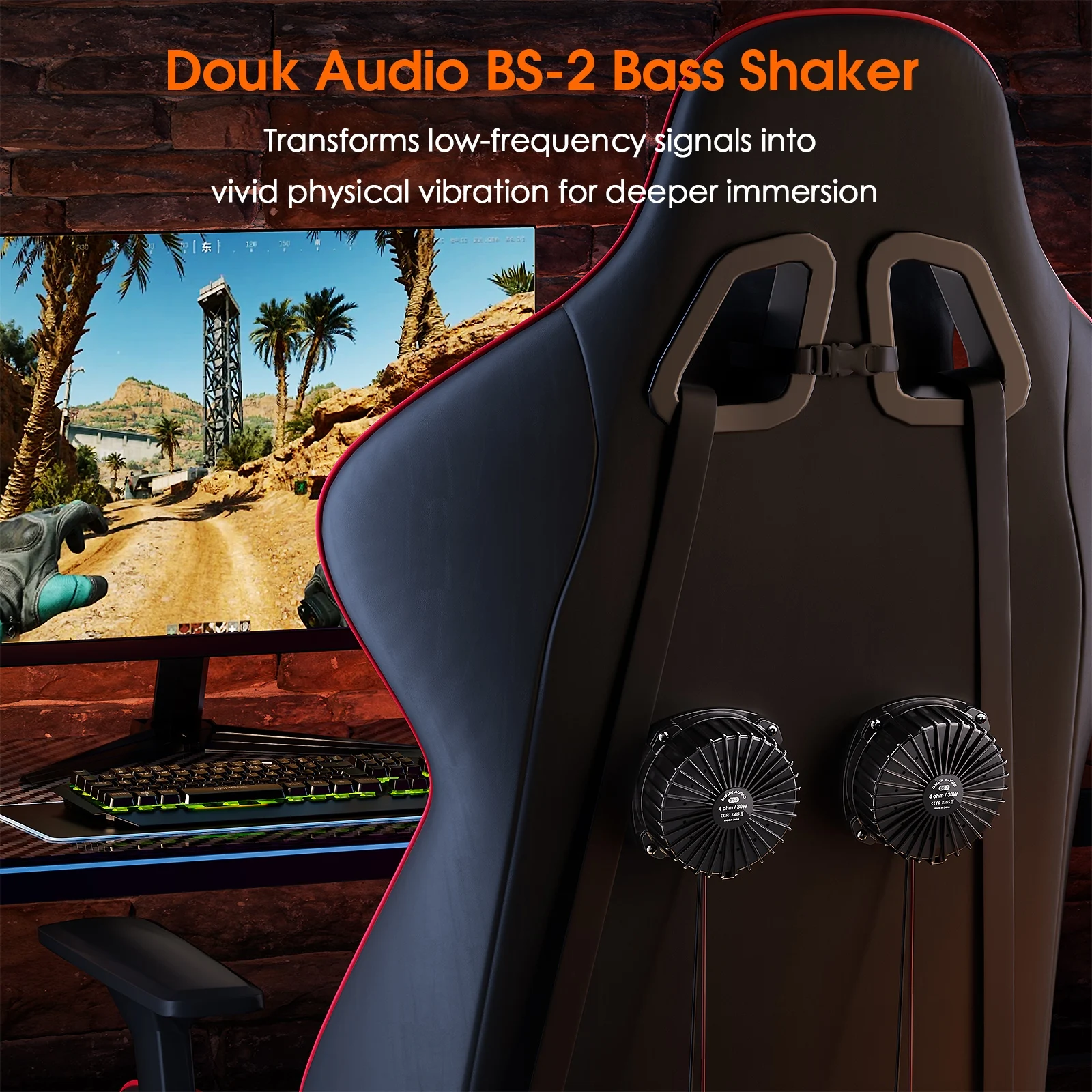 Douk Audio BS-2 30W 4Ω ベースシェイカ - Audio Home Cinema のレビューと価格