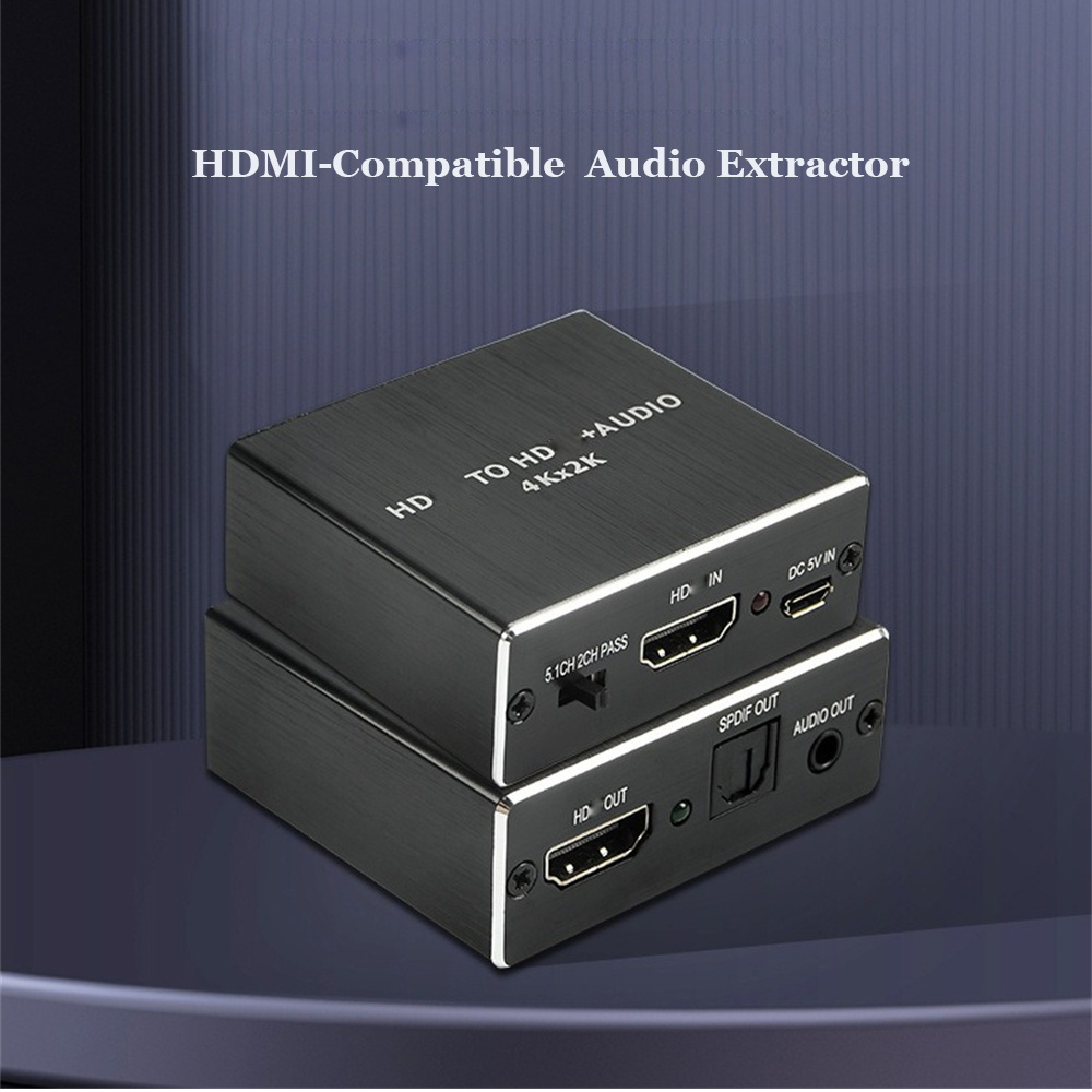 HDMI 対応オーディオエクストラクター 3.5mm 4k  - Home Cinema Tv のレビューと価格
