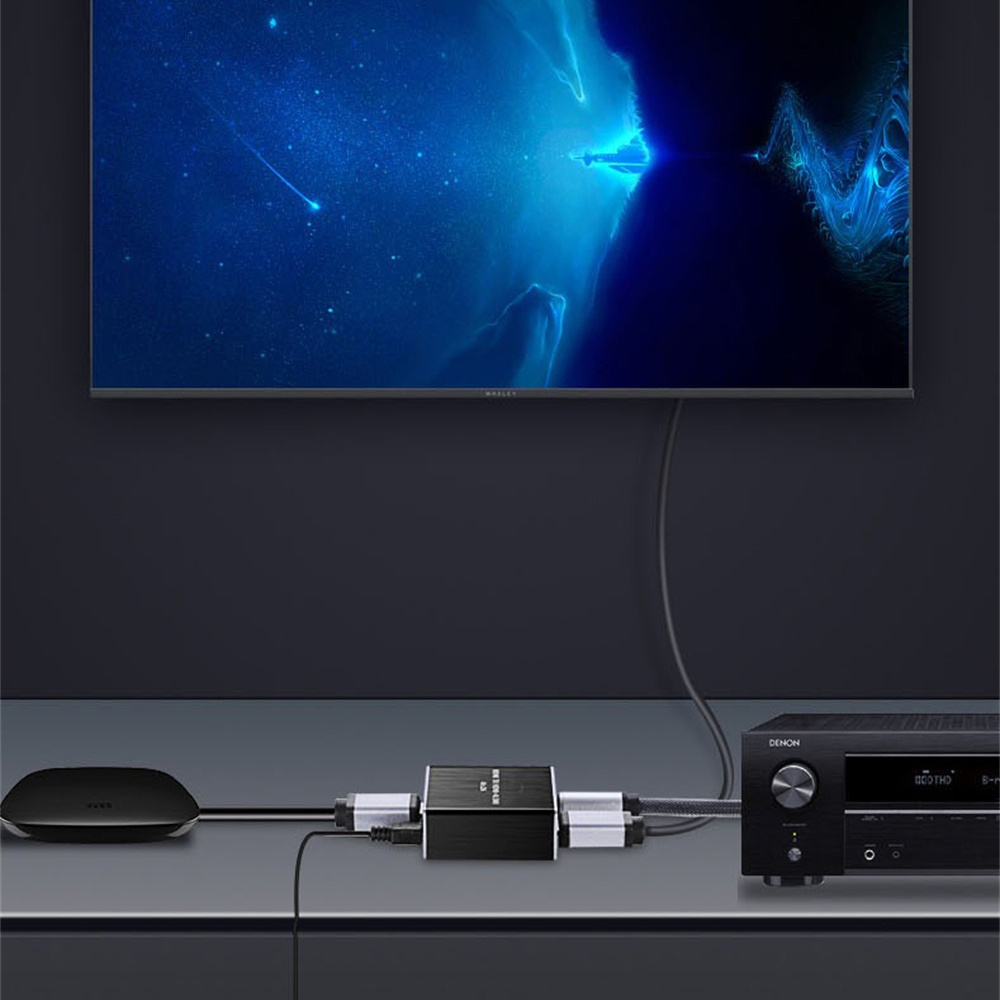 HDMI 対応オーディオエクストラクター 3.5mm 4k  - Home Cinema Tv のレビューと価格