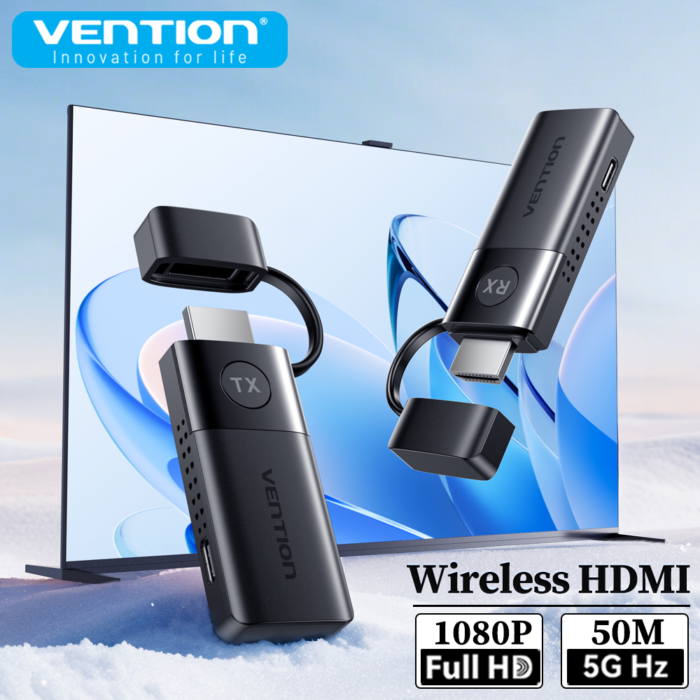 Vention ワイヤレス HDMI トランスミッターとレシ - Home Cinema Wireless のレビューと価格